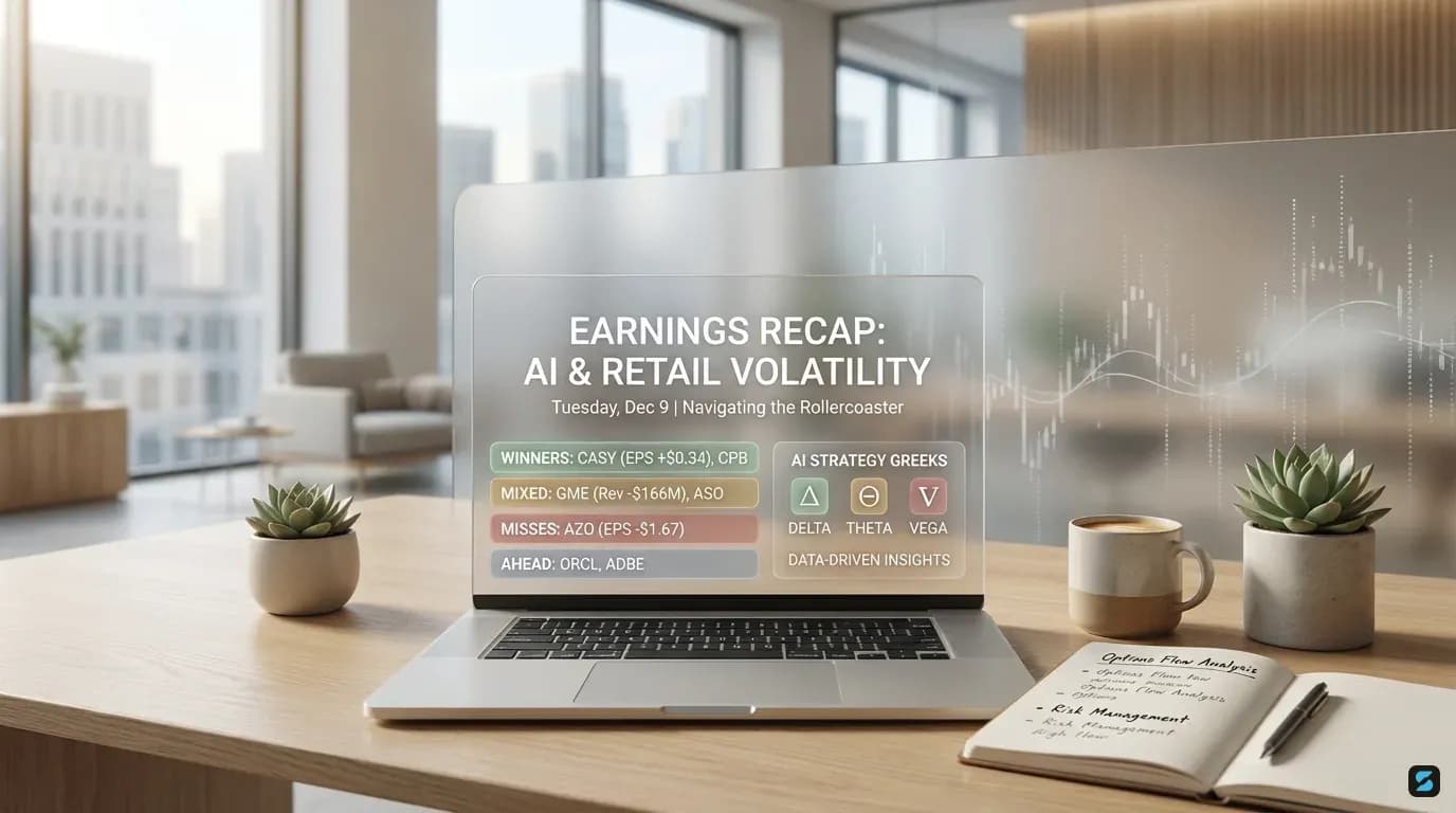 Tuesday, Dec 9) Earnings Recap: