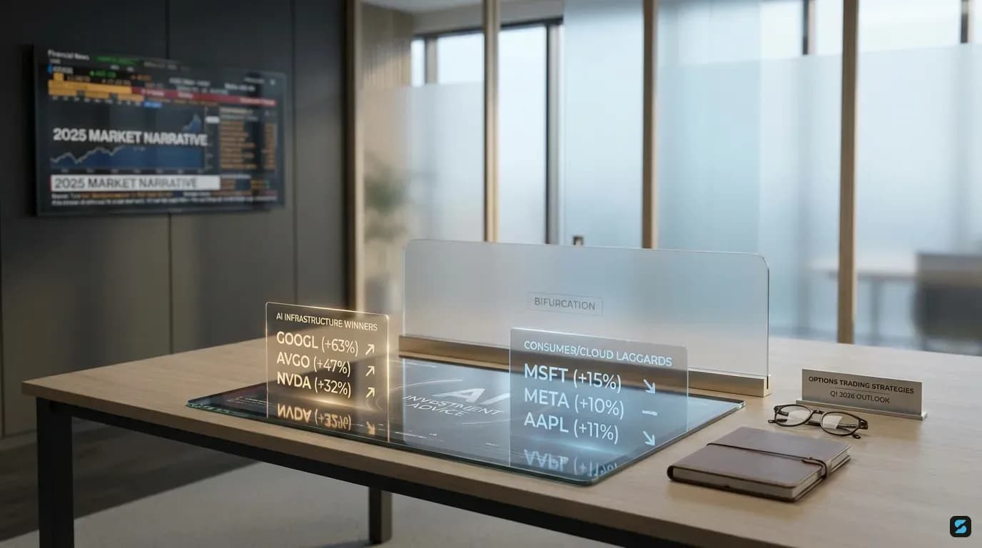 This MAG 7 bifurcation tells a clear story about 2025's market narrative 