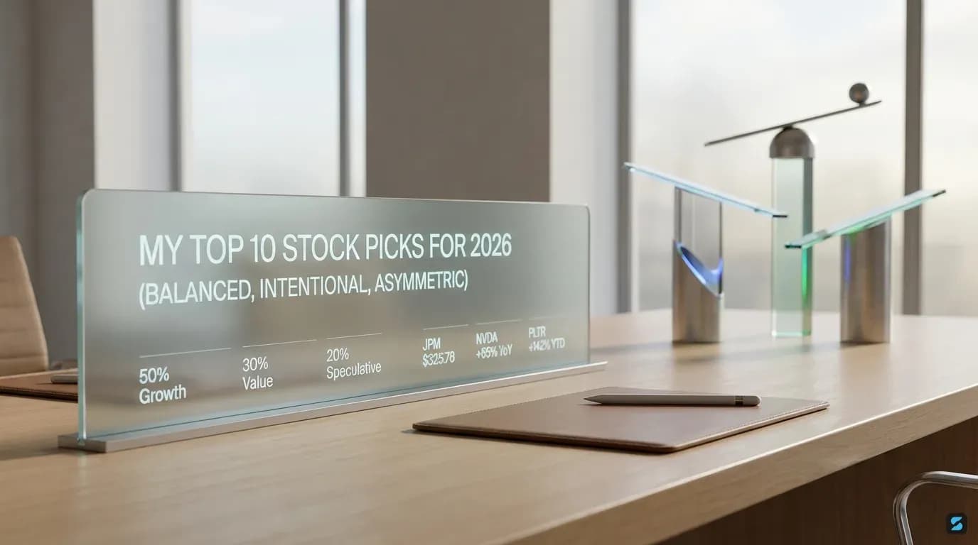 My Top 10 Stock Picks for 2026 (Balanced, Intentional, Asymmetric)